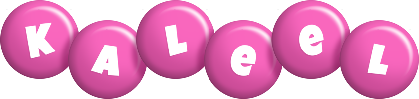 Kaleel candy-pink logo