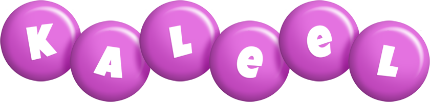 Kaleel candy-purple logo