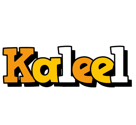 Kaleel cartoon logo