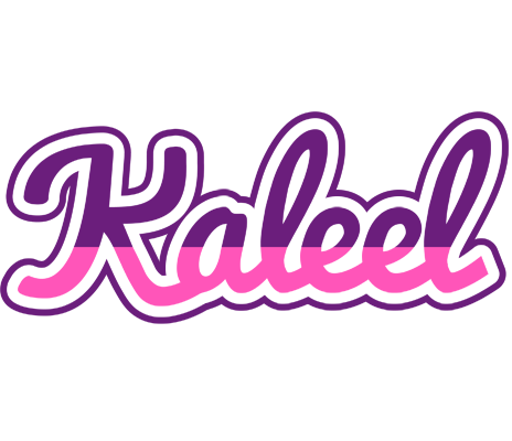 Kaleel cheerful logo