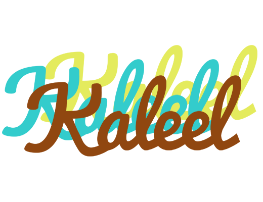 Kaleel cupcake logo