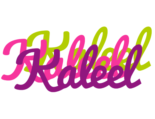 Kaleel flowers logo