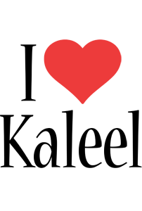 Kaleel i-love logo