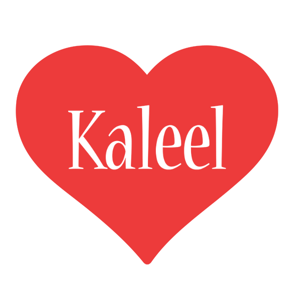 Kaleel love logo