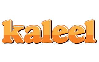 Kaleel orange logo