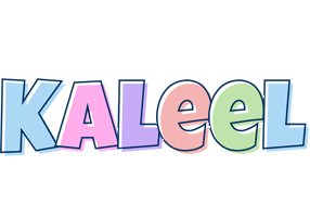 Kaleel pastel logo