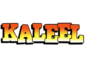Kaleel sunset logo