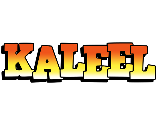 Kaleel sunset logo