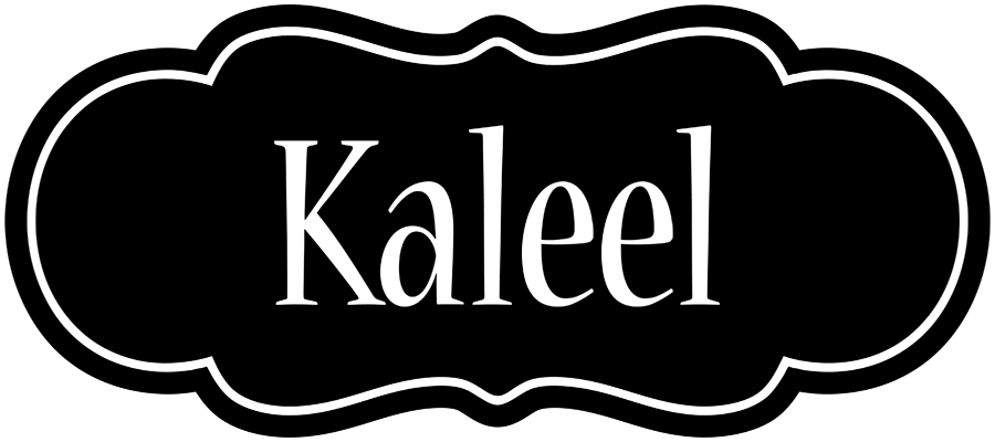 Kaleel welcome logo