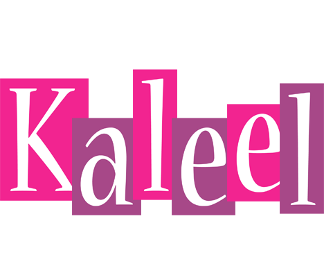 Kaleel whine logo