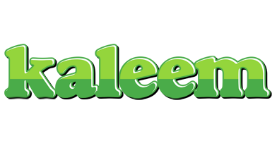 Kaleem apple logo
