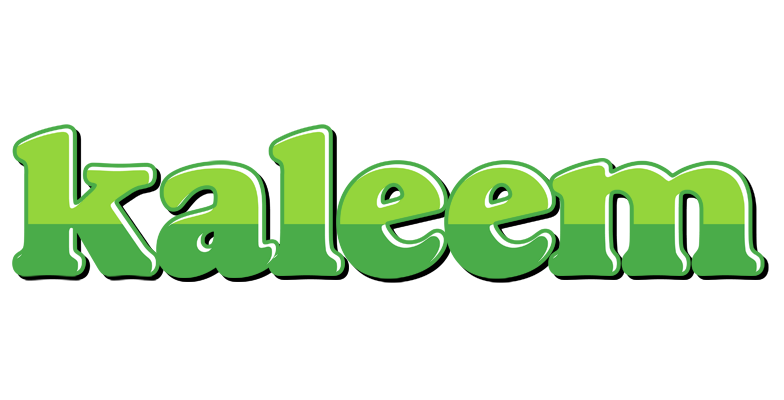 Kaleem apple logo
