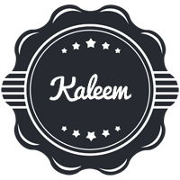 Kaleem badge logo
