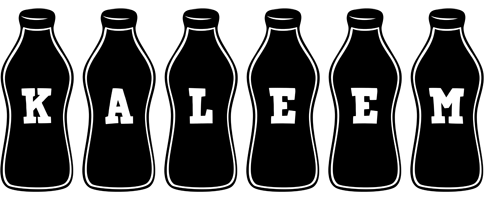 Kaleem bottle logo
