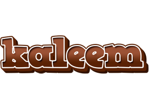 Kaleem brownie logo