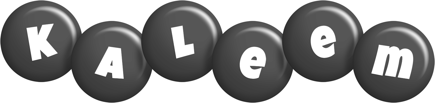 Kaleem candy-black logo