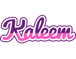 Kaleem cheerful logo