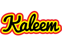 Kaleem flaming logo