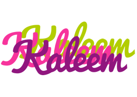 Kaleem flowers logo