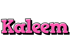 Kaleem girlish logo