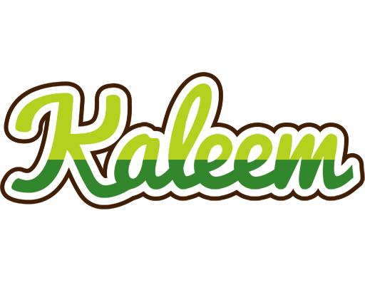 Kaleem golfing logo