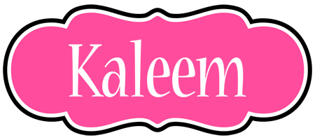 Kaleem invitation logo