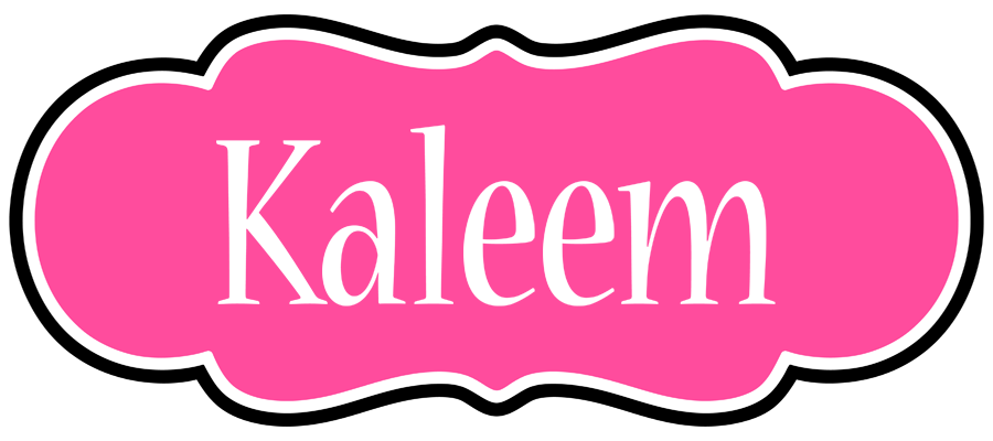 Kaleem invitation logo