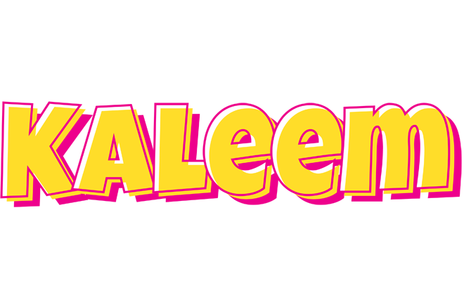 Kaleem kaboom logo