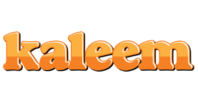 Kaleem orange logo