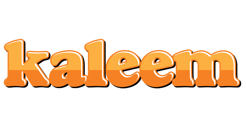 Kaleem orange logo