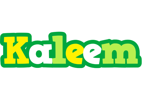Kaleem soccer logo