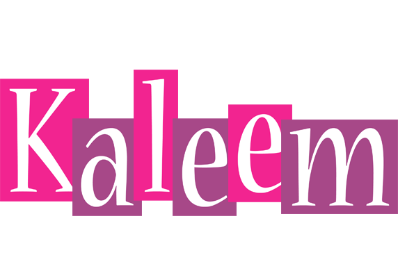 Kaleem whine logo