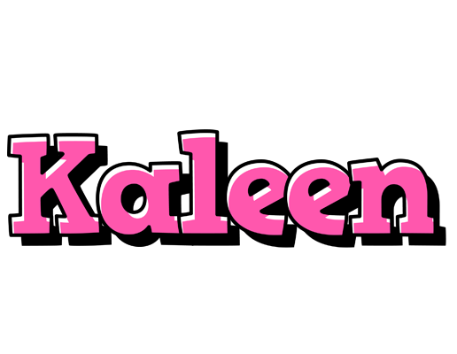 Kaleen girlish logo