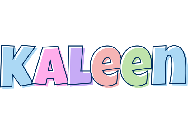 Kaleen pastel logo