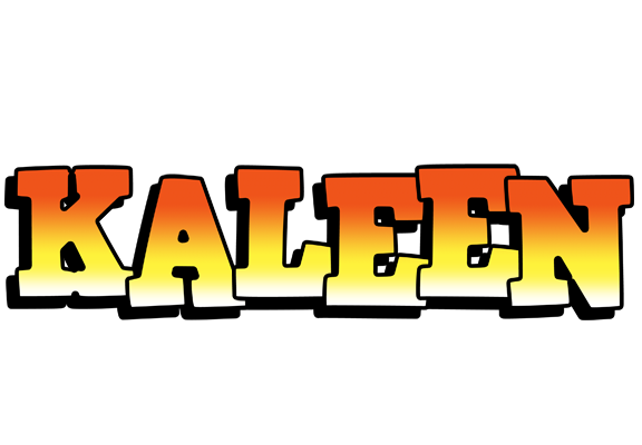 Kaleen sunset logo