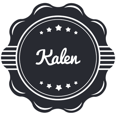 Kalen badge logo