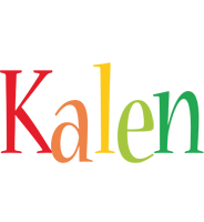 Kalen birthday logo