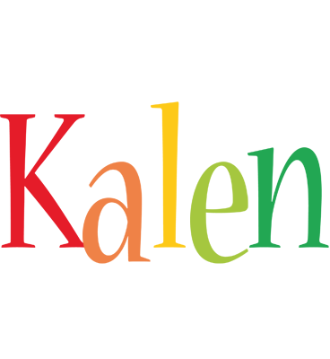 Kalen birthday logo