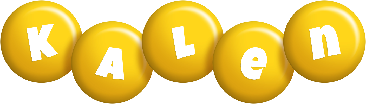 Kalen candy-yellow logo