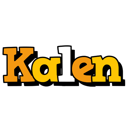 Kalen cartoon logo