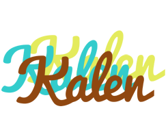 Kalen cupcake logo