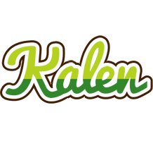 Kalen golfing logo