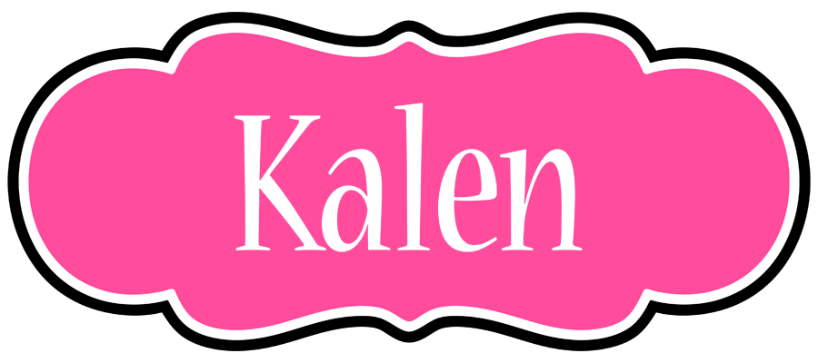 Kalen invitation logo