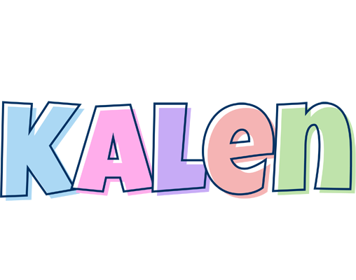Kalen pastel logo
