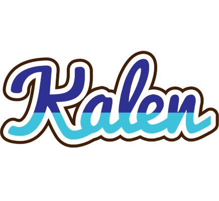 Kalen raining logo