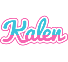 Kalen woman logo