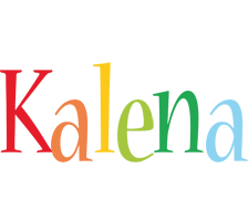 Kalena birthday logo