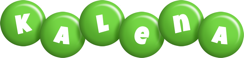 Kalena candy-green logo
