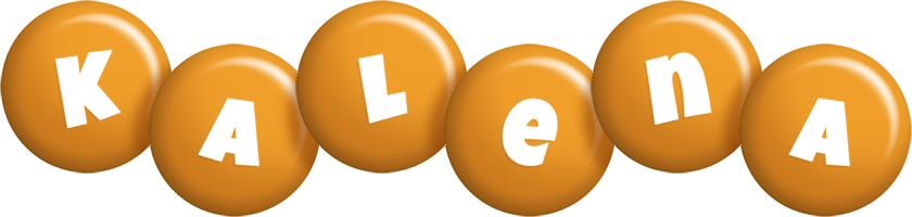 Kalena candy-orange logo