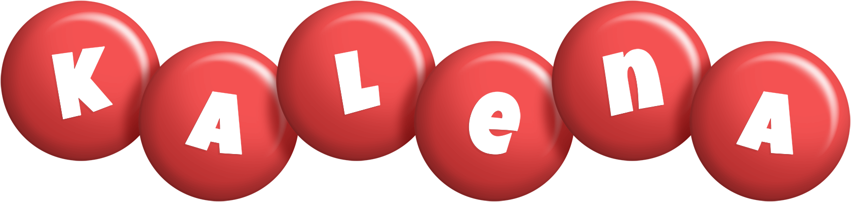 Kalena candy-red logo